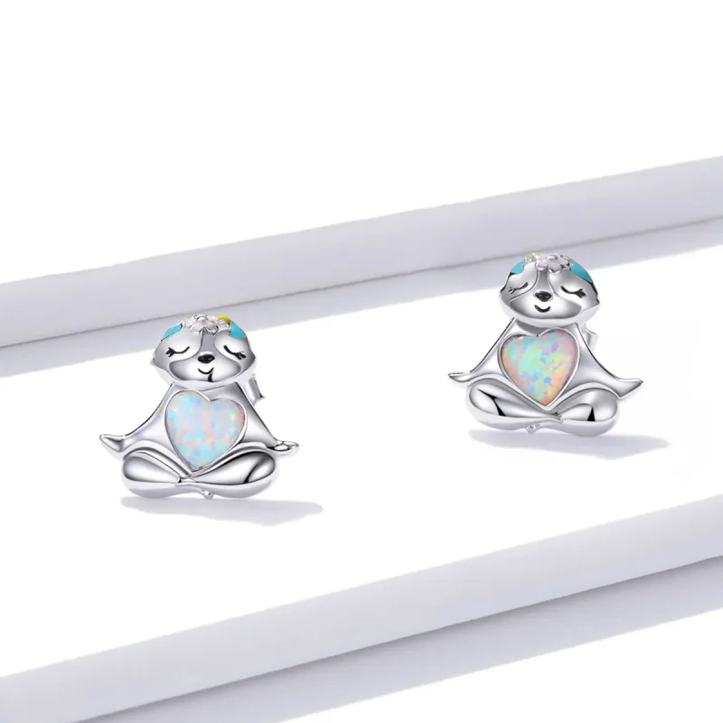 (bilde for) Pandora Style dovendyr øredobber - BSE483 - Vis 2