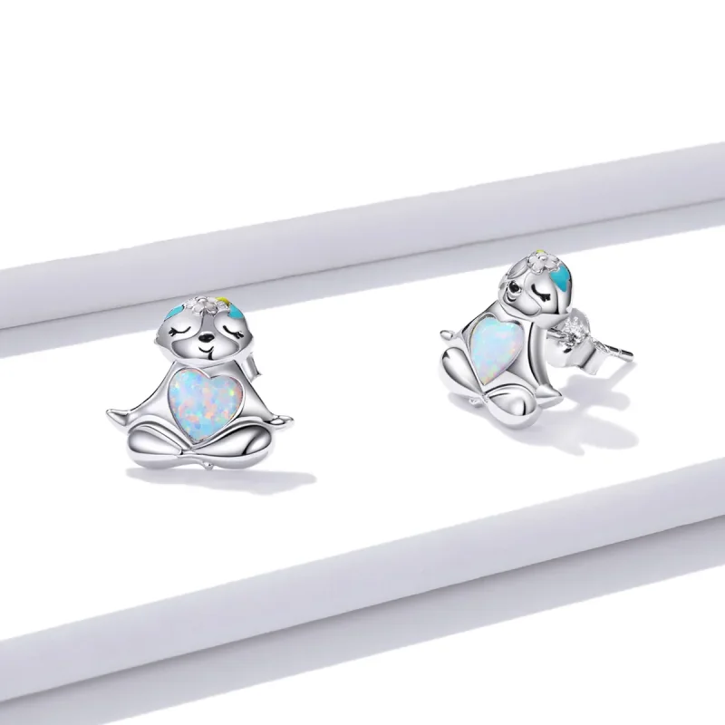 (bilde for) Pandora Style dovendyr øredobber - BSE483 - Vis 3
