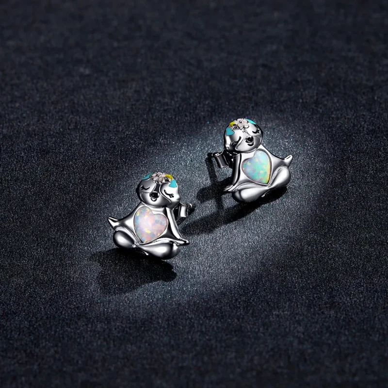 (bilde for) Pandora Style dovendyr øredobber - BSE483 - Vis 5