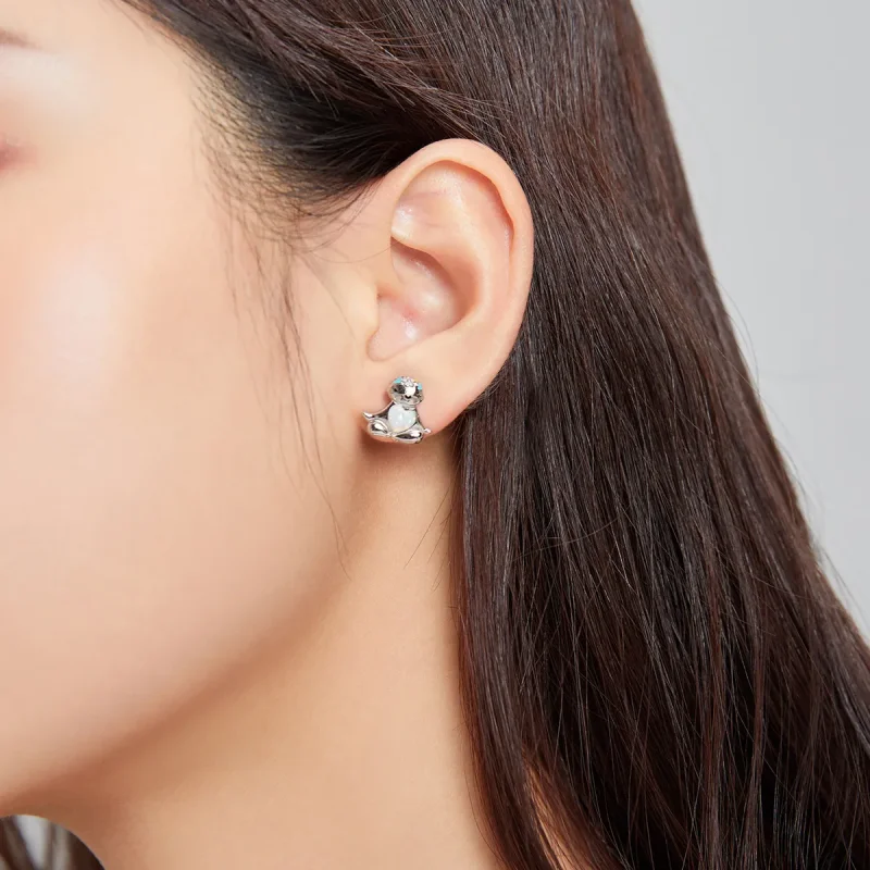 (bilde for) Pandora Style dovendyr øredobber - BSE483 - Vis 7