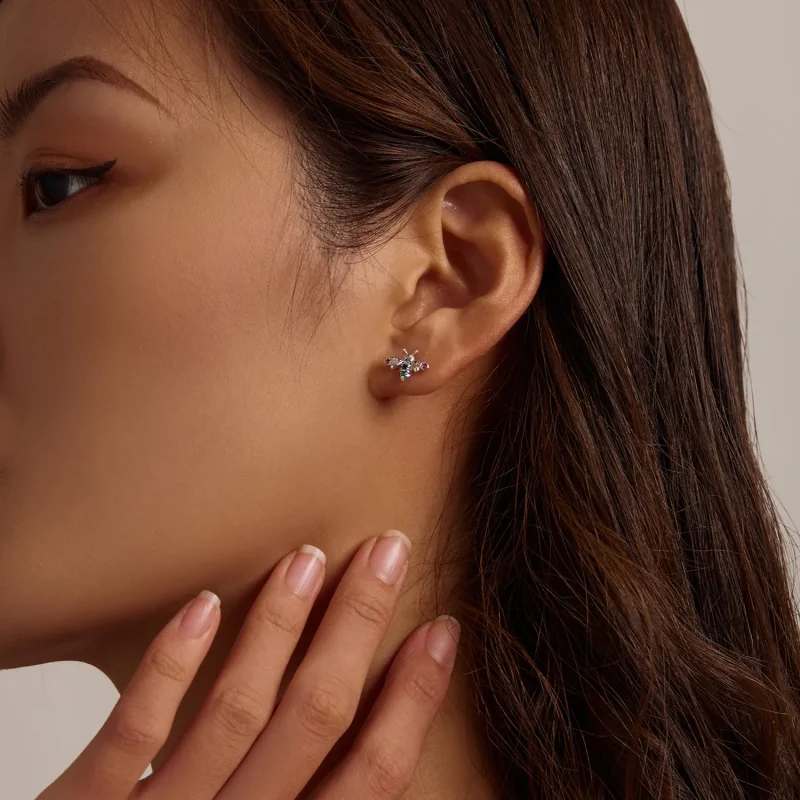 (bilde for) Pandora Style Fargerike Bee Stud øredobber - BSE559 - Vis 7