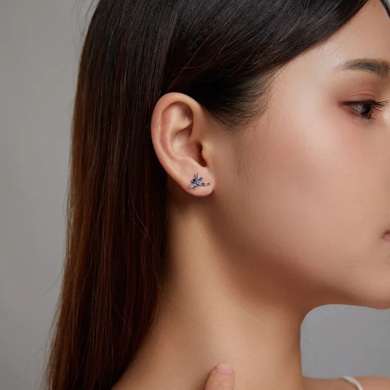 (bilde for) Pandora Style fargerike øyenstikker øredobber - BSE515 - Vis 9