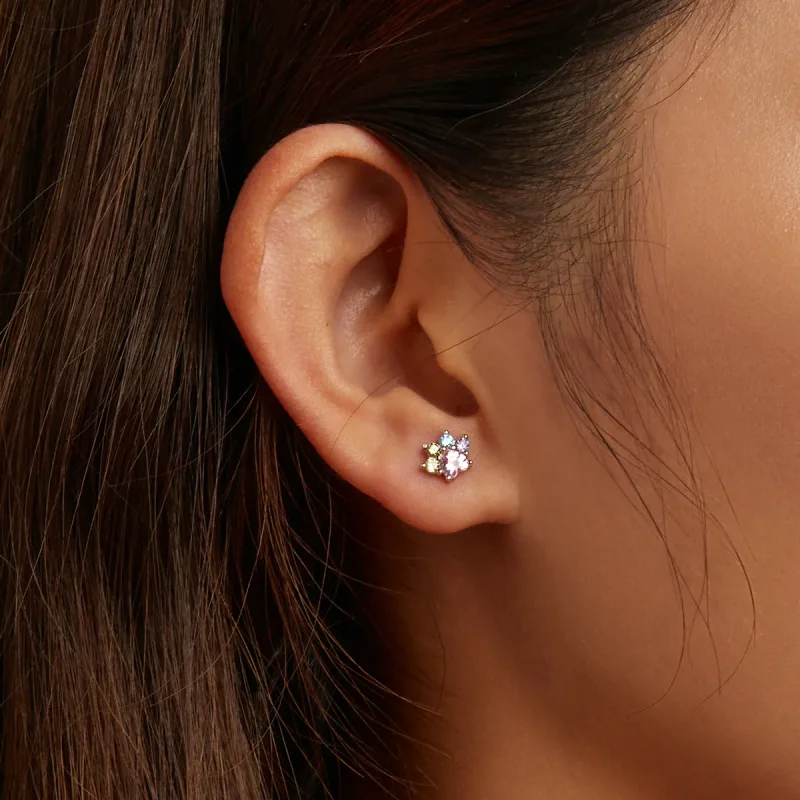 (bilde for) Pandora Style Fargerike Zirconium Cute Claws Stud øredobber - SCE1334 - Vis 6