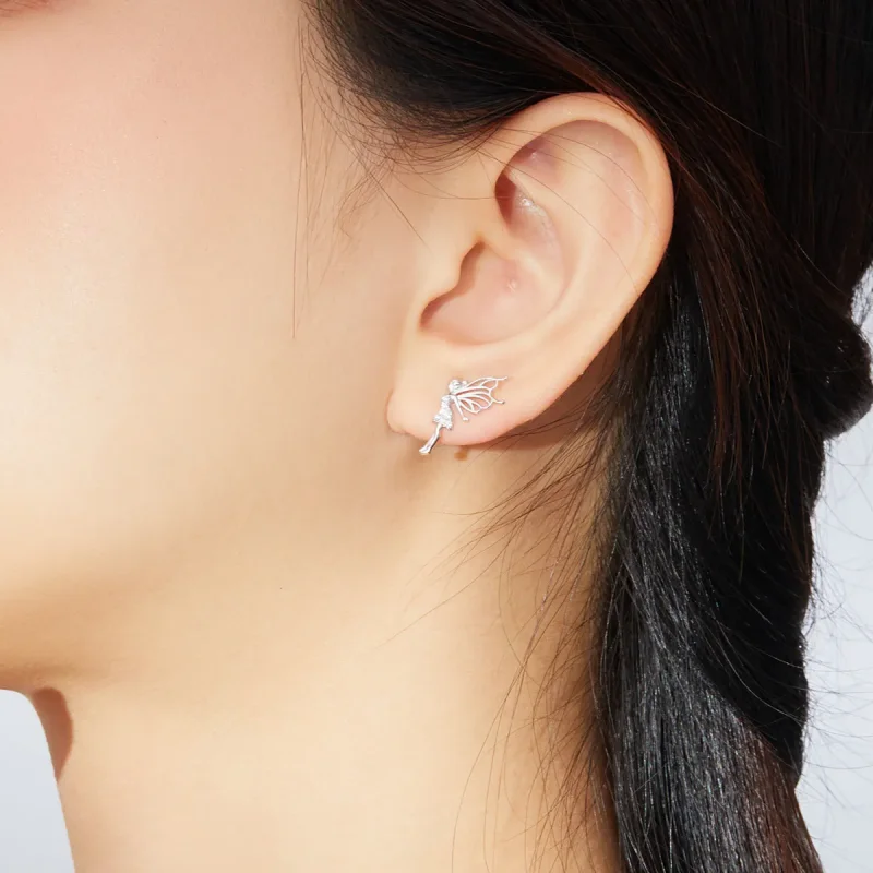 (bilde for) Pandora Style Flower Alf Stud øredobber - BSE338 - Vis 6