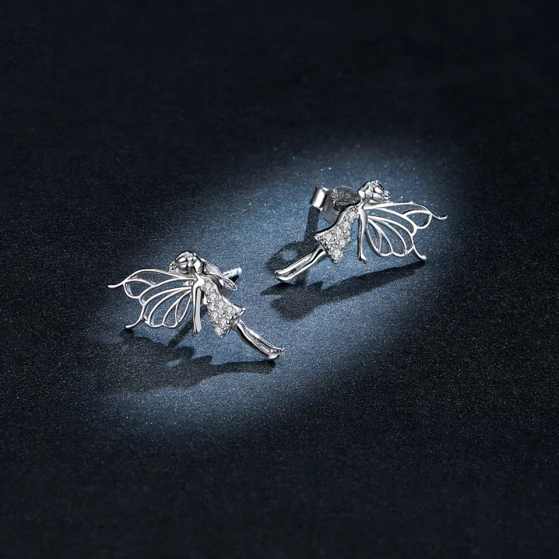 (bilde for) Pandora Style Flower Alf Stud øredobber - BSE338 - Vis 8