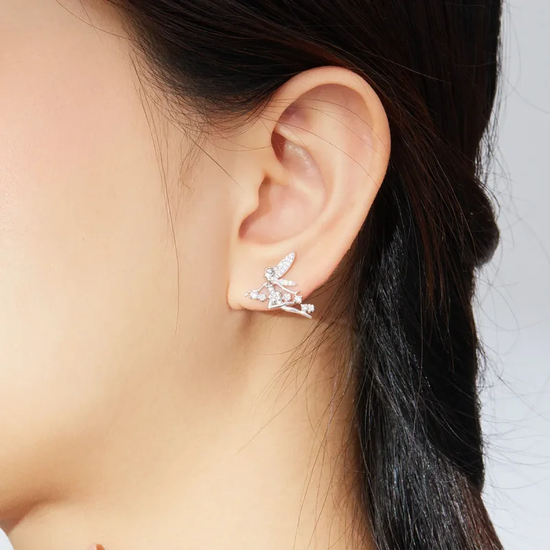(bilde for) Pandora Style Flower Alf Stud øredobber - BSE341 - Vis 6