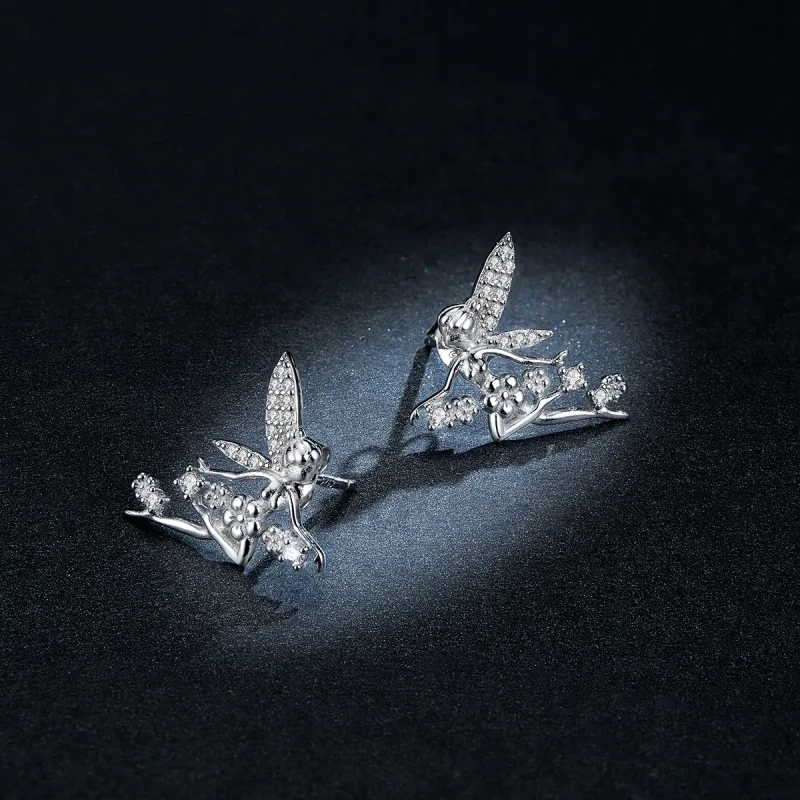 (bilde for) Pandora Style Flower Alf Stud øredobber - BSE341 - Vis 8