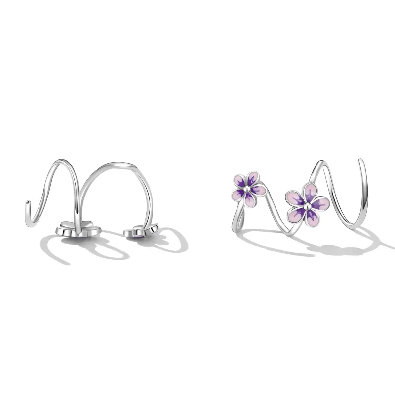 (bilde for) Pandora Style Flowers Stud øredobber - SCE1462 - Vis 4