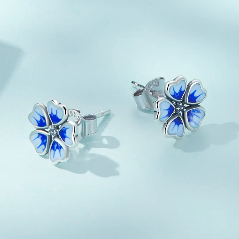 (bilde for) Pandora Style Flowers Stud øredobber - SCE1513 - Vis 4