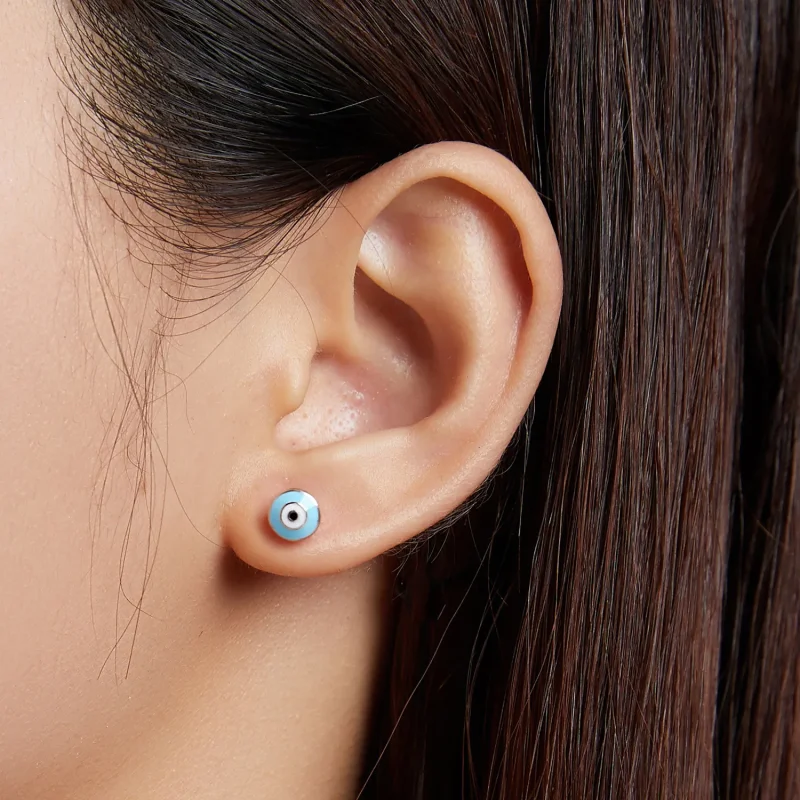 (bilde for) Pandora Style Guardian Eye Stud øredobber - SCE1207-LB - Vis 3