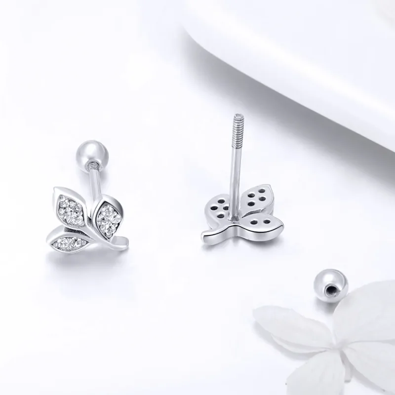 (bilde for) Pandora Style Listening to The Leaves Stud øredobber - SCE431 - Vis 4