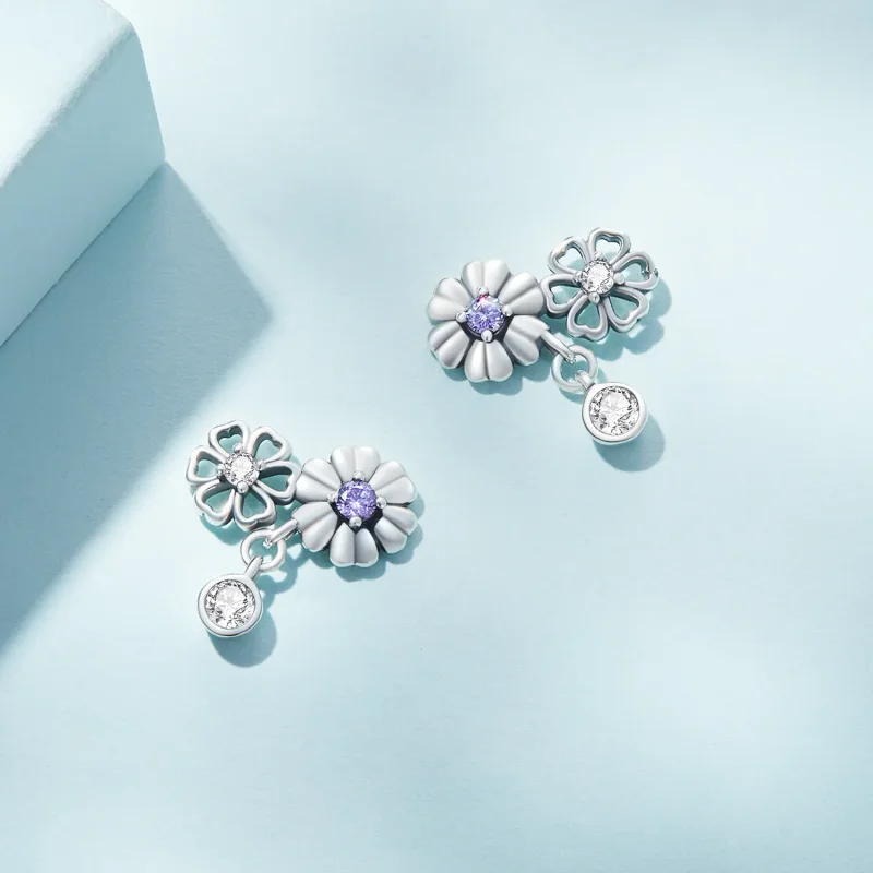 (bilde for) Pandora Style Little Daisy Stud øredobber - SCE1514 - Vis 4
