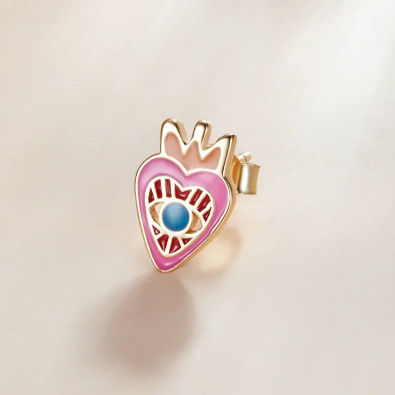 (bilde for) Pandora Style Loving Eye Stud øredobber - SCE1232 - Vis 2