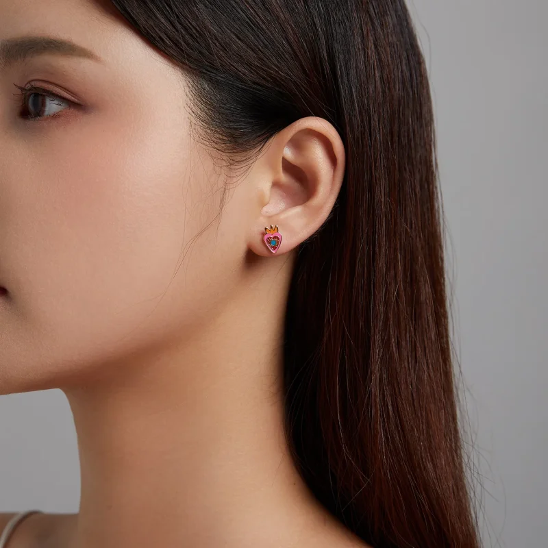 (bilde for) Pandora Style Loving Eye Stud øredobber - SCE1232 - Vis 3