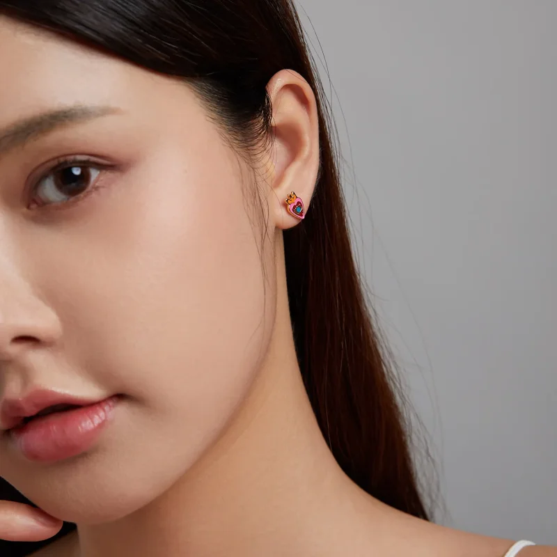 (bilde for) Pandora Style Loving Eye Stud øredobber - SCE1232 - Vis 4
