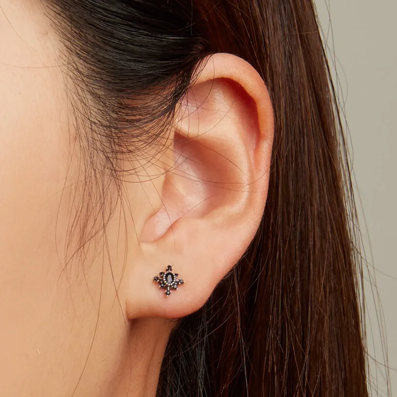 (bilde for) Pandora Style Mans Star Stud øredobber - SCE1521 - Vis 5