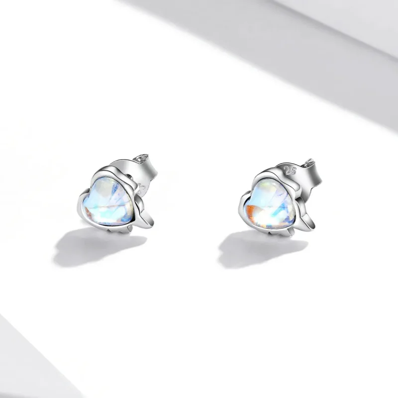 (bilde for) Pandora Style Melting Love Stud øredobber - SCE1306 - Vis 2
