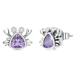 (bilde for) Pandora Style Mini Crab Stud øredobber - BSE572