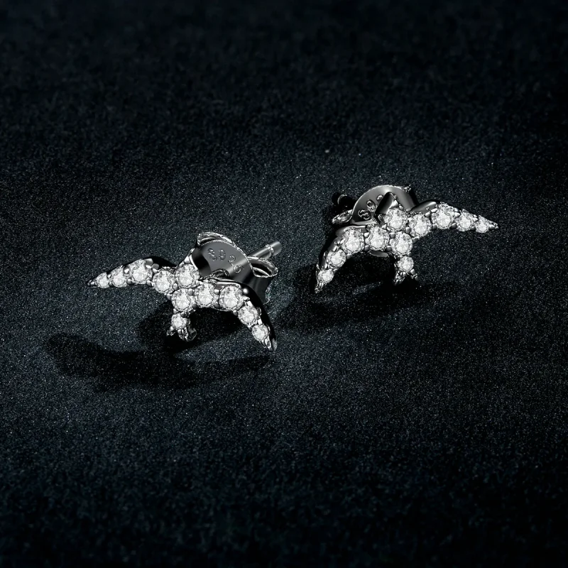 (bilde for) Pandora Style Mini Swallow Stud øredobber - BSE594 - Vis 5