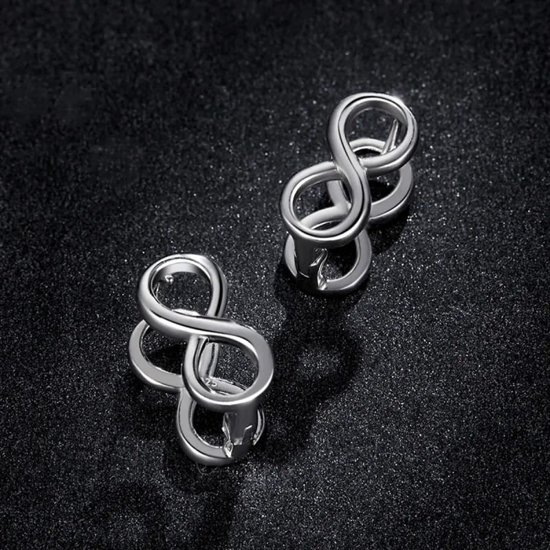 (bilde for) Pandora Style Minimalism - Infinity Stud øredobber - BSE503 - Vis 5