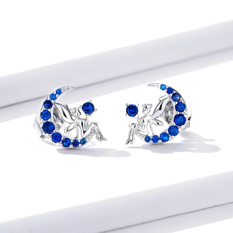 (bilde for) Pandora Style Moon Elf øredobber - BSE376 - Vis 2