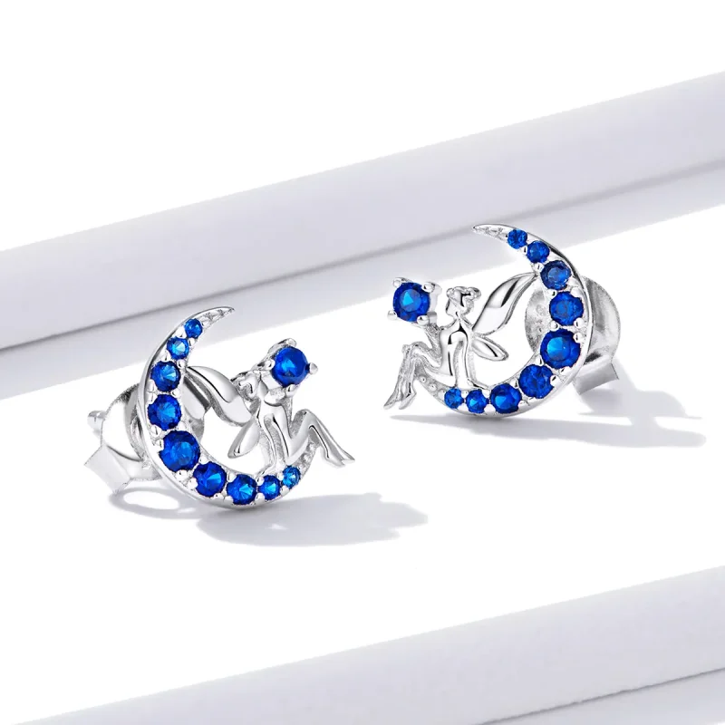 (bilde for) Pandora Style Moon Elf øredobber - BSE376 - Vis 3