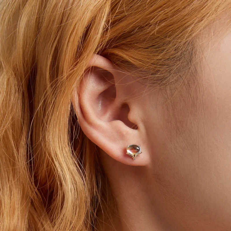 (bilde for) Pandora Style Moonstone Fox Stud øredobber - SCE1386 - Vis 5