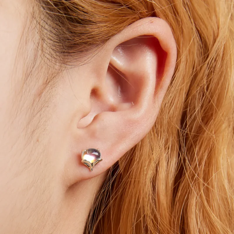 (bilde for) Pandora Style Moonstone Fox Stud øredobber - SCE1386 - Vis 7