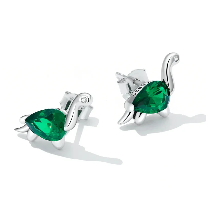 (bilde for) Pandora Style Morsomme Dinosaur Stud øredobber - SCE1379 - Vis 3