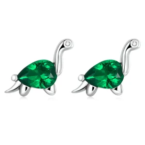 (bilde for) Pandora Style Morsomme Dinosaur Stud øredobber - SCE1379