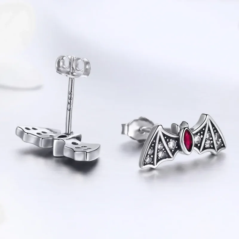 (bilde for) Pandora Style Mystery Bat Stud øredobber - BSE004 - Vis 3
