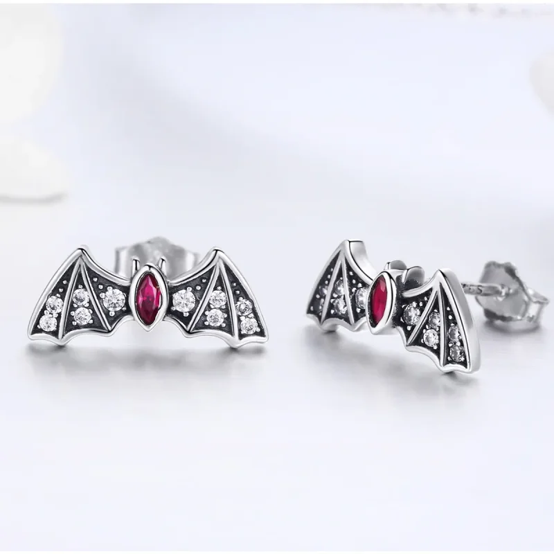 (bilde for) Pandora Style Mystery Bat Stud øredobber - BSE004 - Vis 4