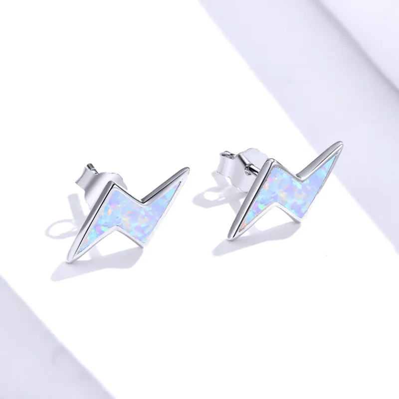 (bilde for) Pandora Style Opal Lightning øredobber - SCE860 - Vis 2