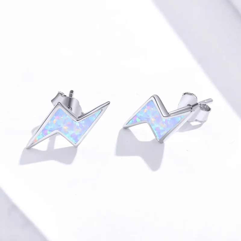 (bilde for) Pandora Style Opal Lightning øredobber - SCE860 - Vis 3