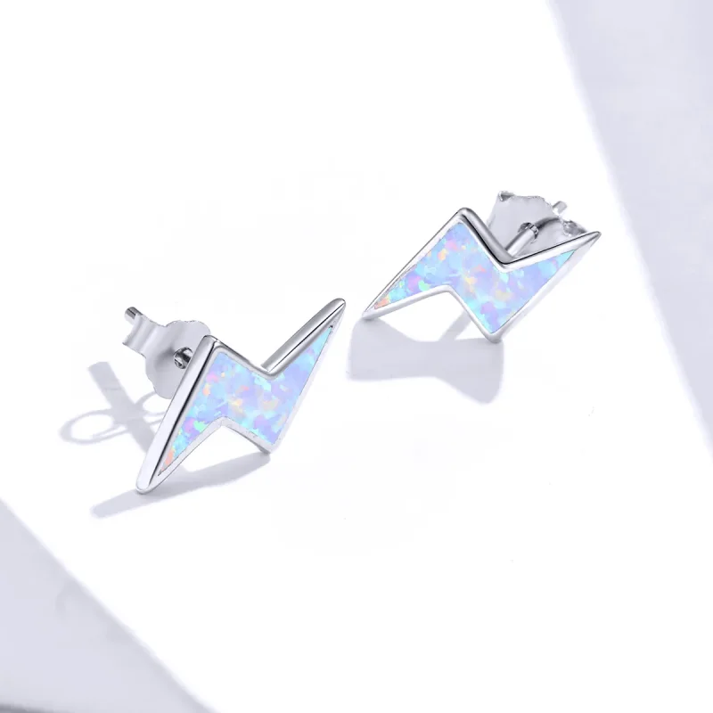 (bilde for) Pandora Style Opal Lightning øredobber - SCE860 - Vis 4