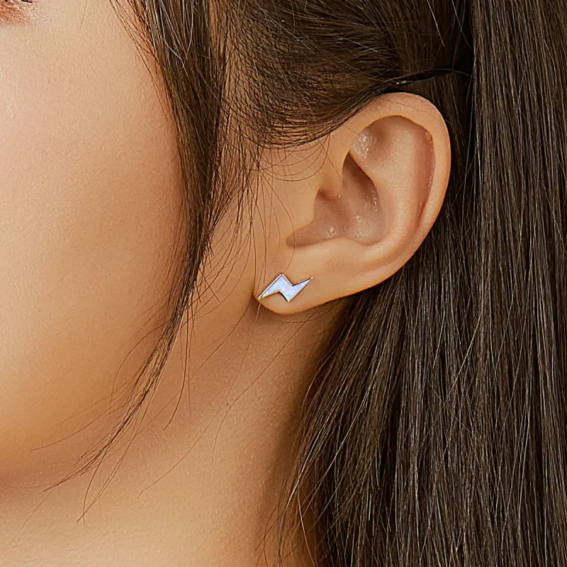 (bilde for) Pandora Style Opal Lightning øredobber - SCE860 - Vis 7