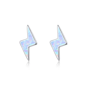 (bilde for) Pandora Style Opal Lightning øredobber - SCE860