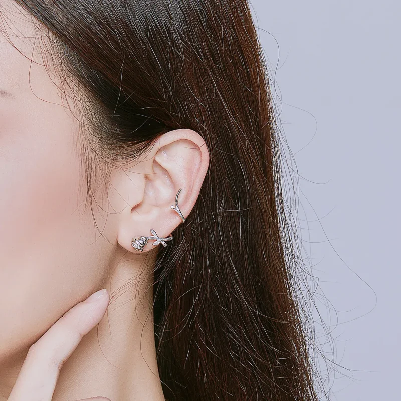 (bilde for) Pandora Style Roses Stud øredobber - BSE238 - Vis 3