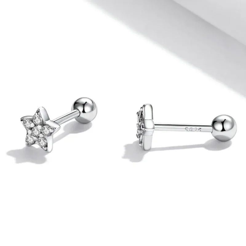 (bilde for) Pandora Style Shining Star Stud øredobber - SCE1297 - Vis 3