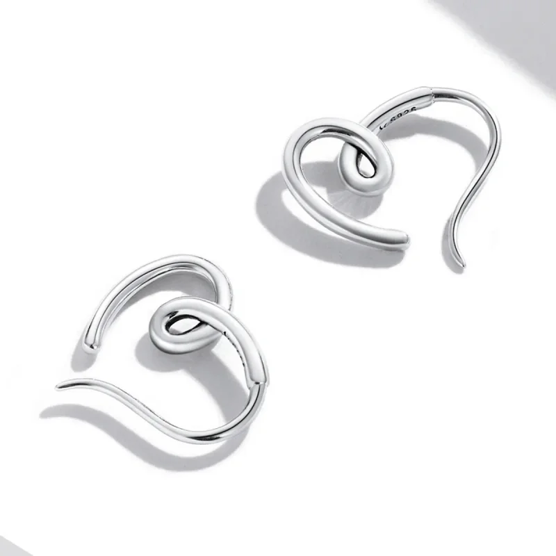 (bilde for) Pandora Style Simple Love øredobber - SCE1333 - Vis 4