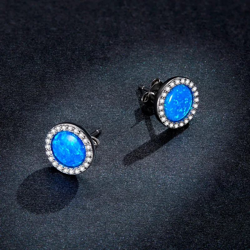 (bilde for) Pandora Style Simple Opal øredobber - BSE467 - Vis 5
