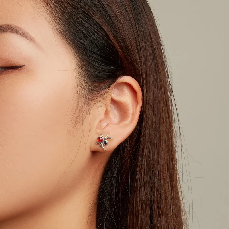 (bilde for) Pandora Style Spider Stud øredobber - SCE1517 - Vis 6
