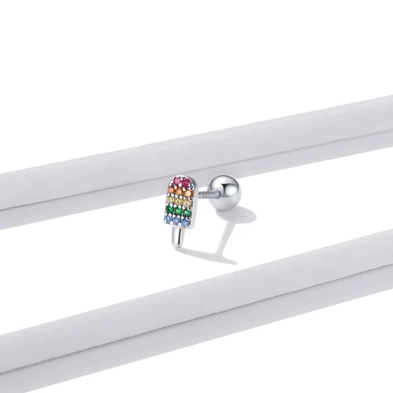 (bilde for) Pandora Style Summer Sweetheart - Iskrem øredobber - BSE491-A - Vis 3