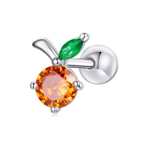 (bilde for) Pandora Style Summer Sweetheart - Oransje øredobber - BSE493