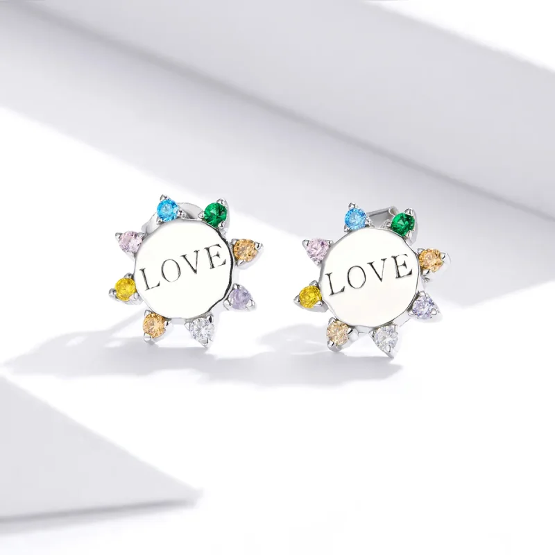 (bilde for) Pandora Style Sweet Love øredobber - SCE892 - Vis 2