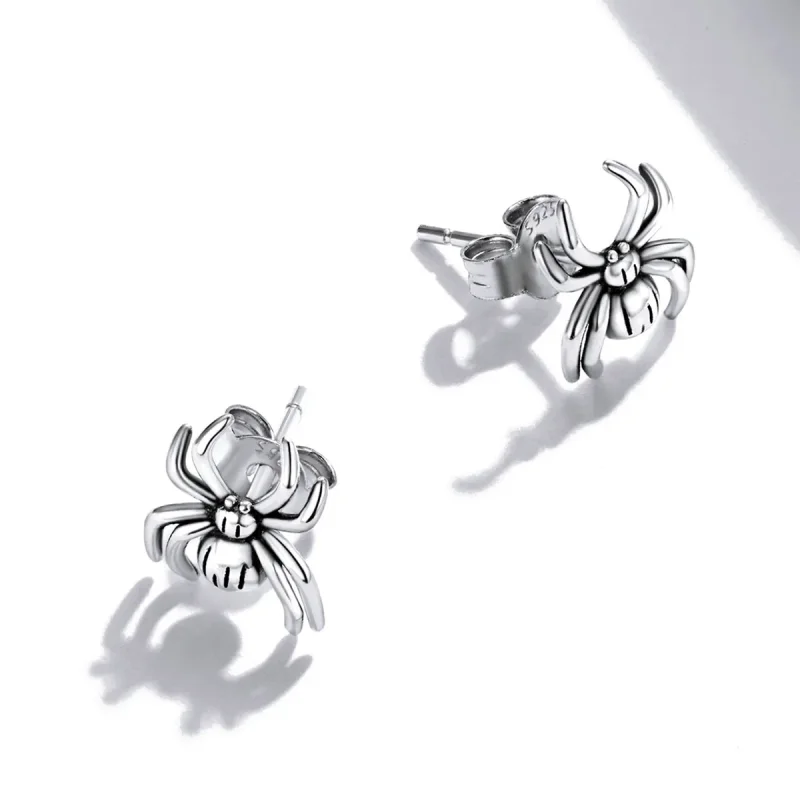 (bilde for) Pandora Style åttebente edderkopp øredobber - SCE1290 - Vis 4