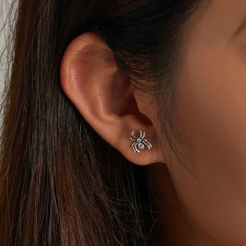 (bilde for) Pandora Style åttebente edderkopp øredobber - SCE1290 - Vis 7