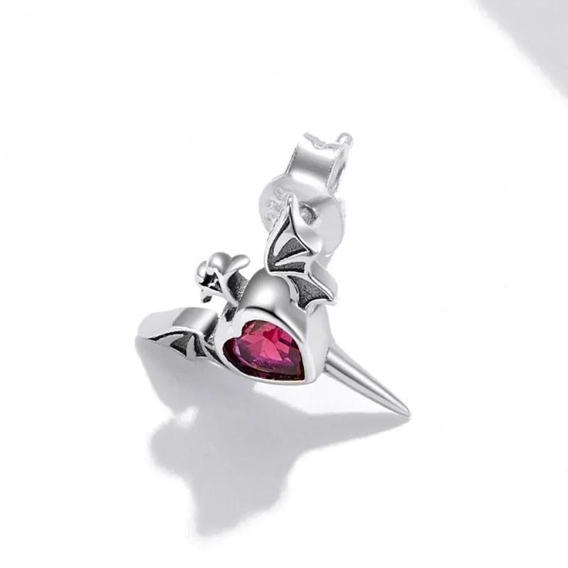 (bilde for) Pandora Style Wings Love Stud øredobber - SCE1179 - Vis 2