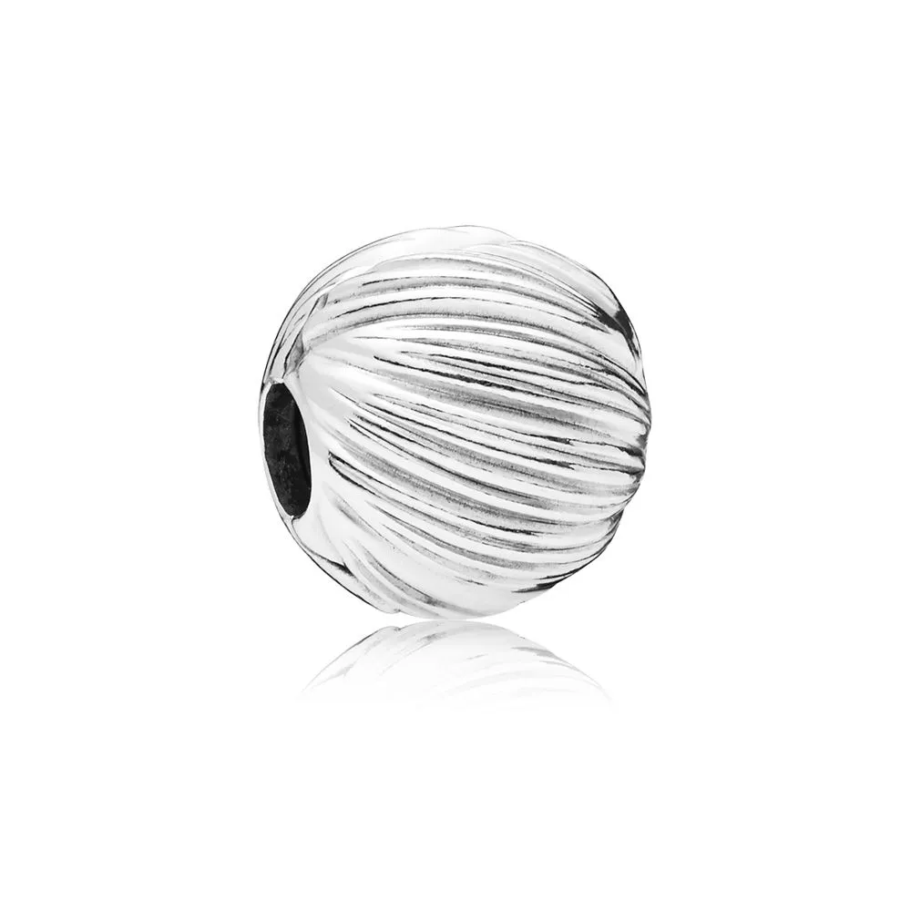 Pandora Silver clip and silicone grip - 797578
