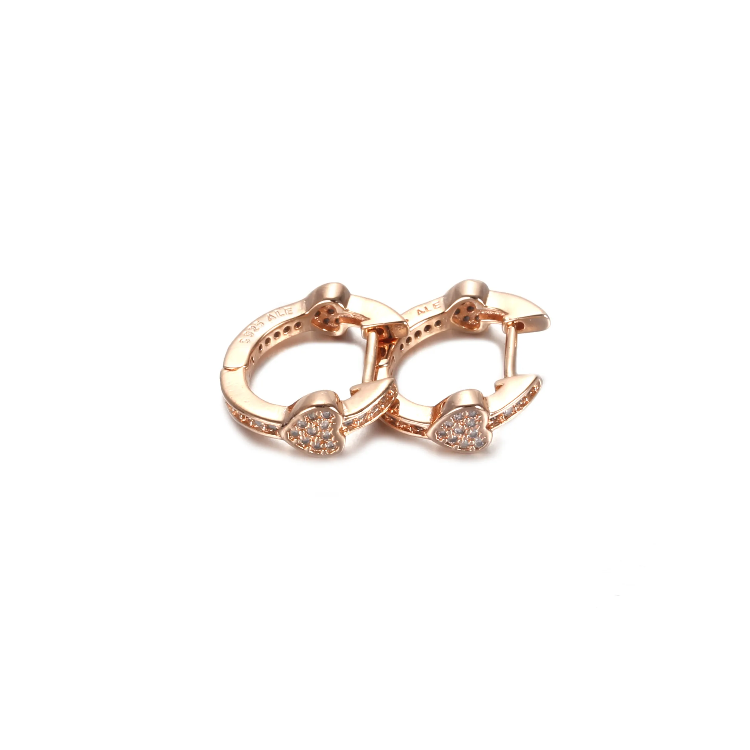 Pandora Pavé Hjerte Øreringer - 287290CZ